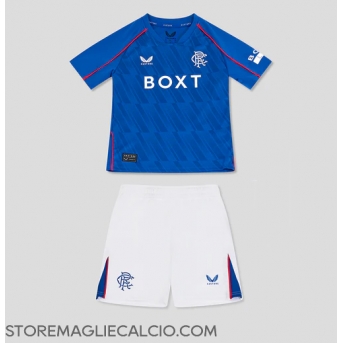 Rangers Maglia Gara Casa Repliche 2024-25 Bambino